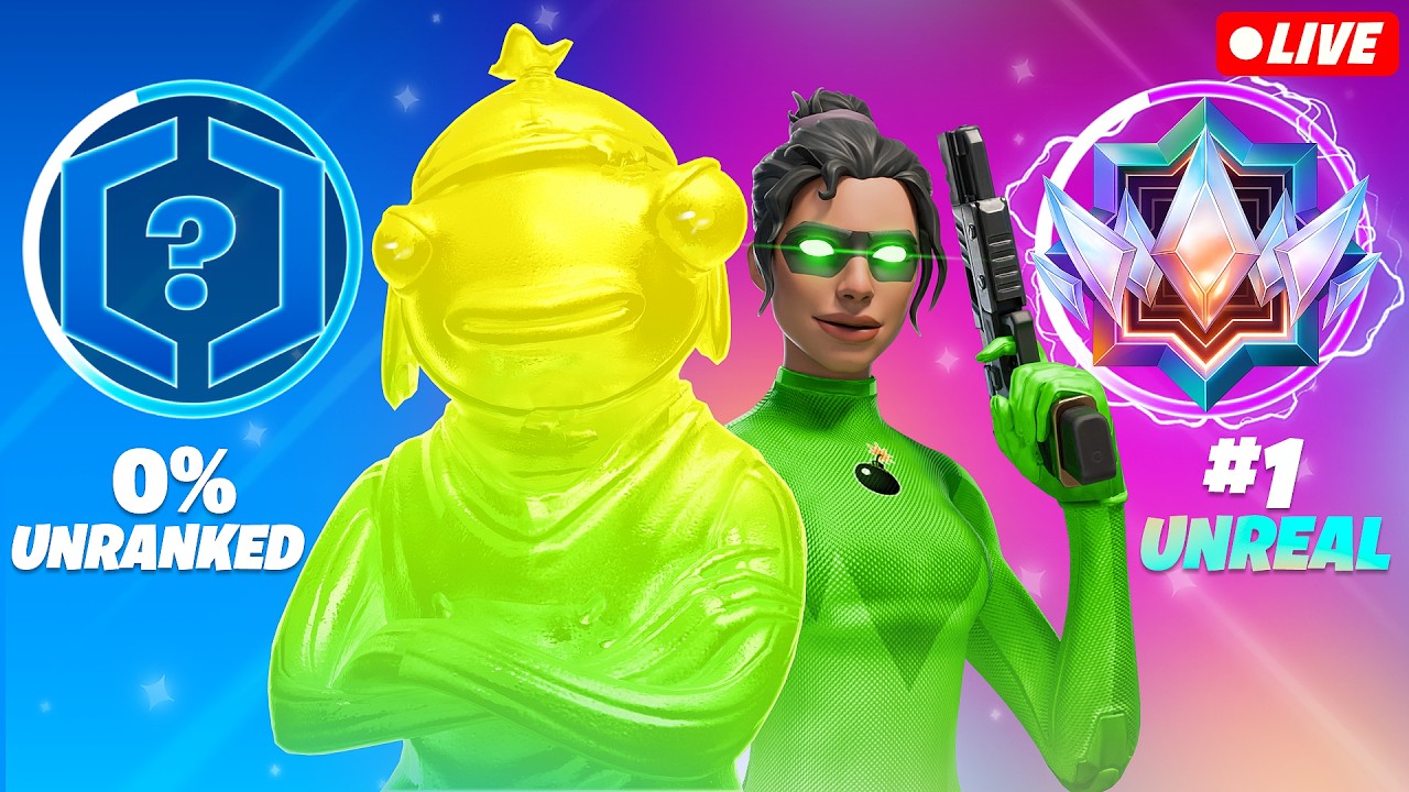 LIVE 🔴 UNRANKED TO UNREAL LEGENDS SPEED RUN!