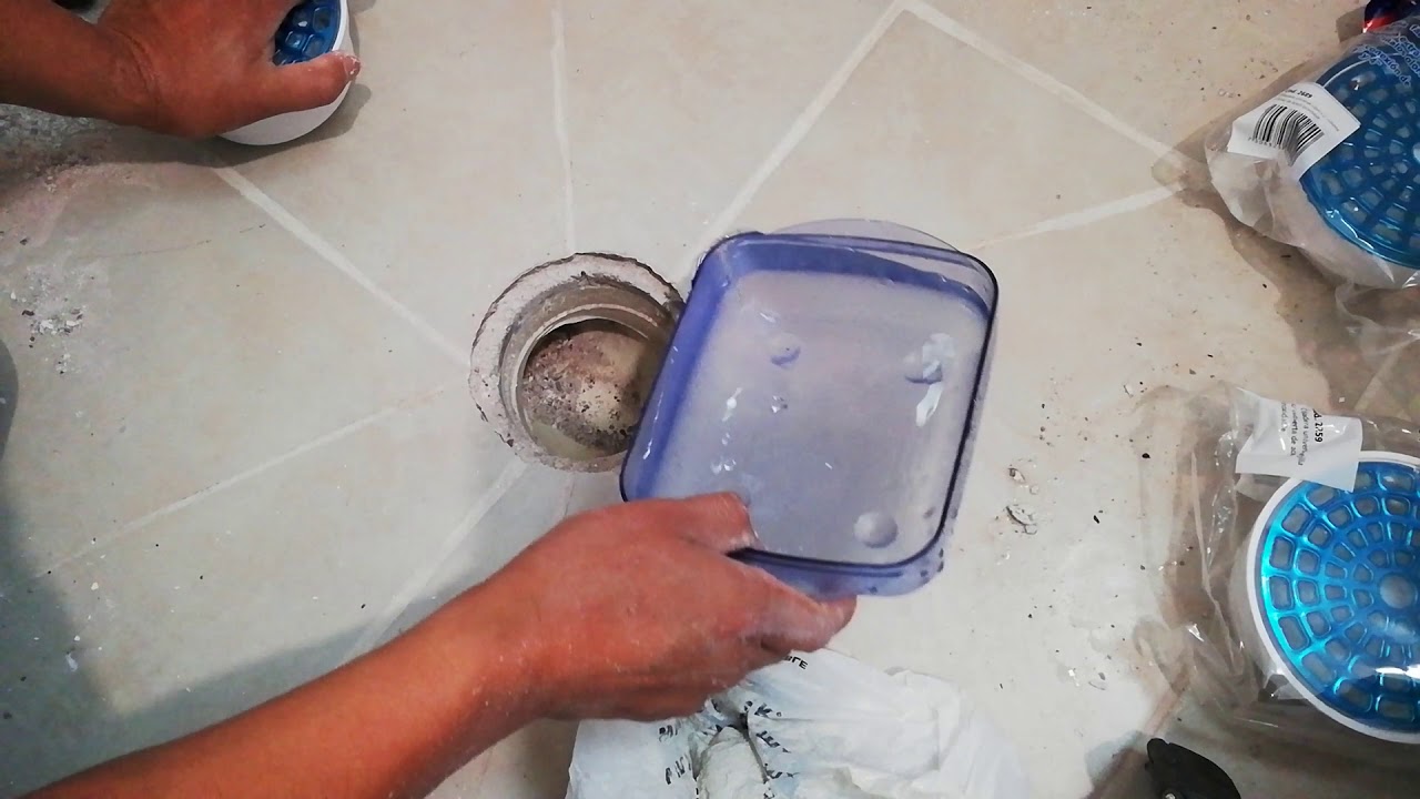 COLADERA. PARA BAÑO. INSTALACIÓN