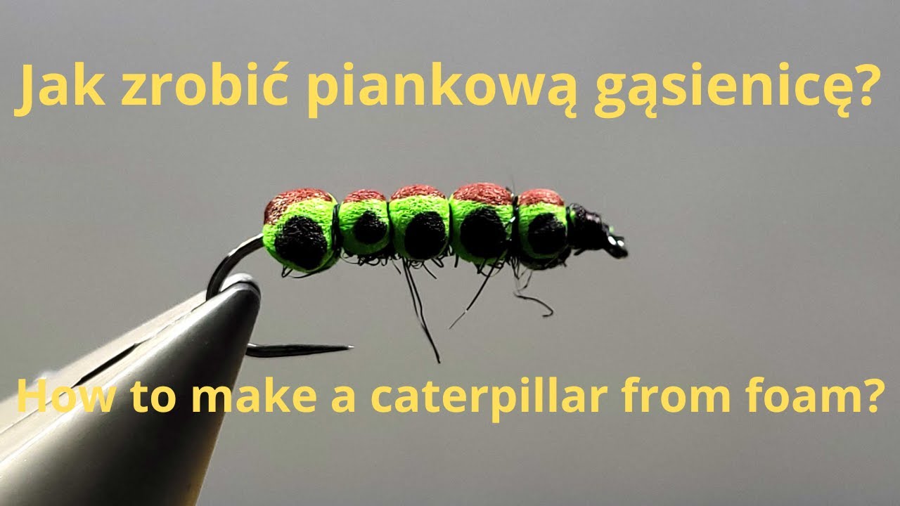 👉 Jak zrobić piankową gąsienicę Gąsienica z pianki How to make a foam caterpillar  Foam caterpillar