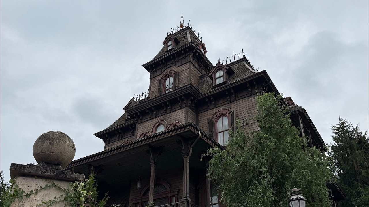 Phantom Manor [4K] Disneyland Paris 2024