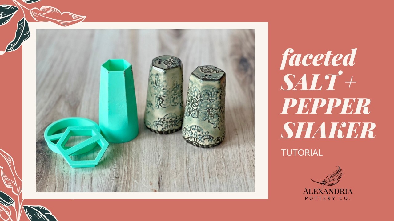 Salt and Pepper Shaker Tutorial - Easy Handbuilding Project