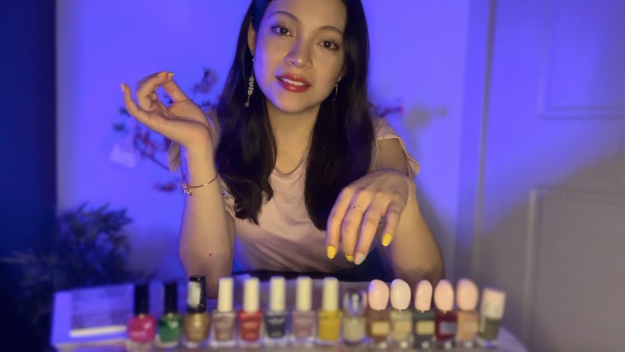 ASMR Nail polish Shop 💅 English Roleplay ⚙︎ Softspoken