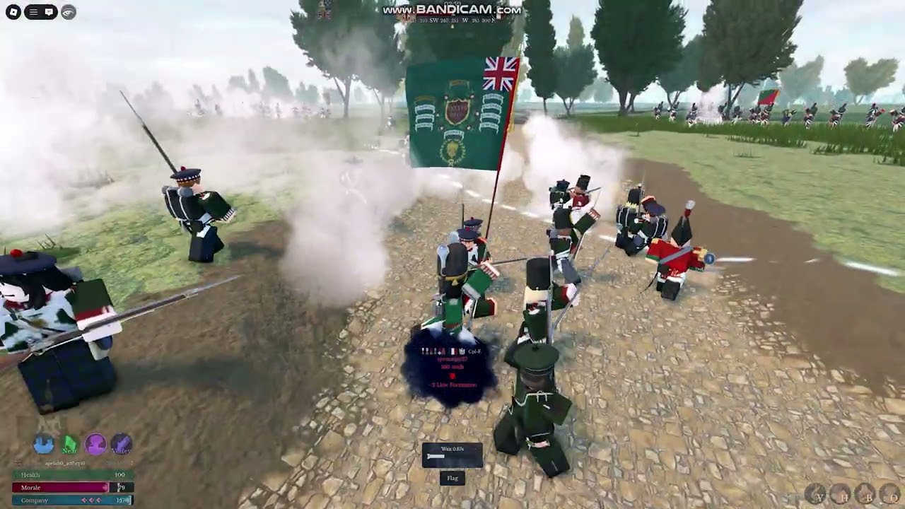 Napoleonic Wars 87th 8th Platoon Irishmen Battle #4