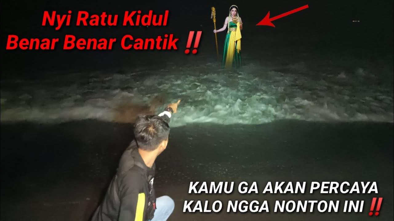 WUJUD NYATA NYI RATU KIDUL BENAR BENAR CANTIK DI PANTAI SELATAN