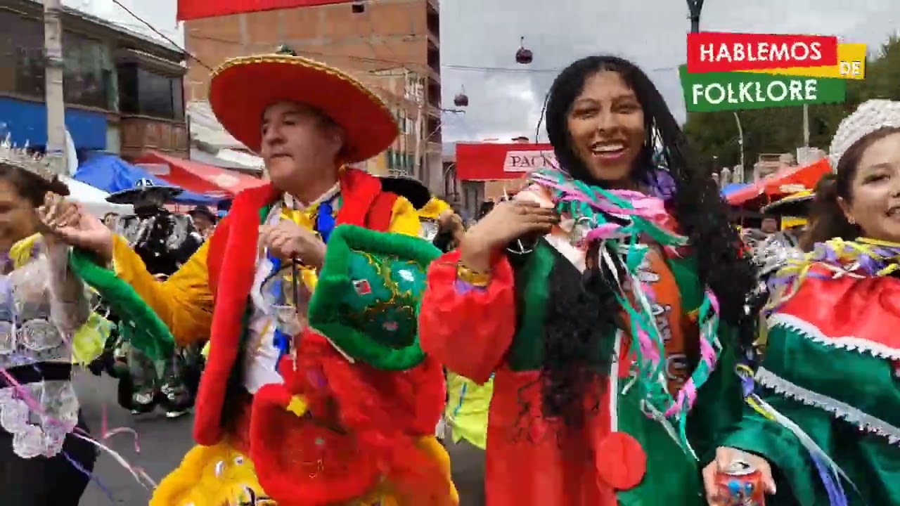 Comparsa Elegantes Ch'utas Choleros de La Paz y sus Lindas bellezas de tipo Holandesas 2026 