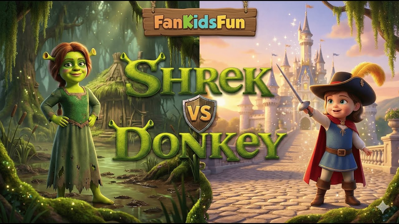 What Are You Doing in My Swamp? 🤢🏰 Funny Choices with Shrek and Donkey!