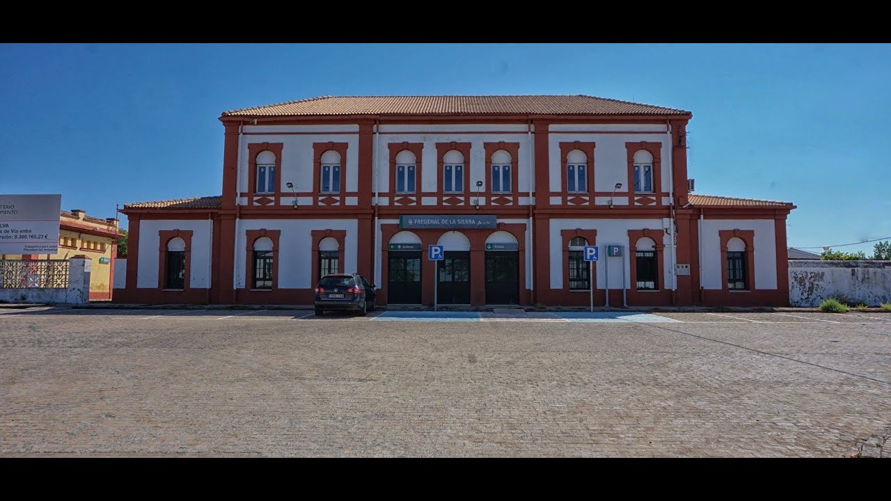 Estacion de Ferrocarril de Fregenal y su barriada