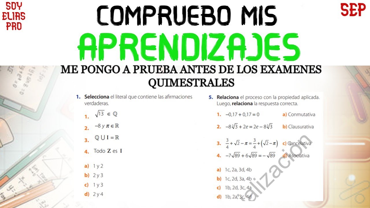 Compruebo Mis Aprendizajes | Compilación de Ejercicios con Números Reales