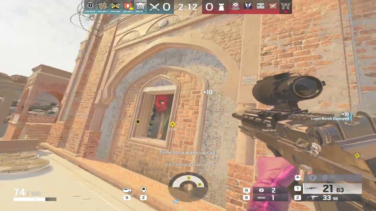 Dokkaebi 4K on Border (Rainbow Six Siege X)