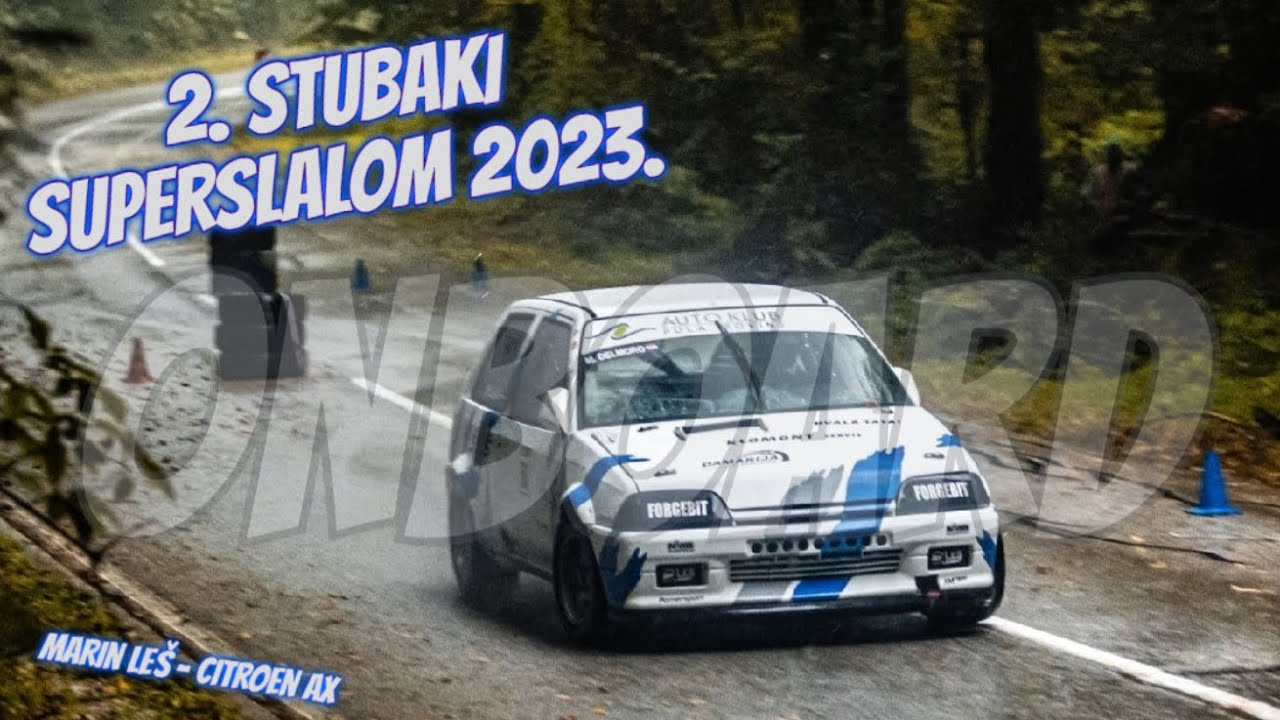 2. Stubaki SuperSlalom 2023. - Marin Le&scaron; - Citroen AX Onboard