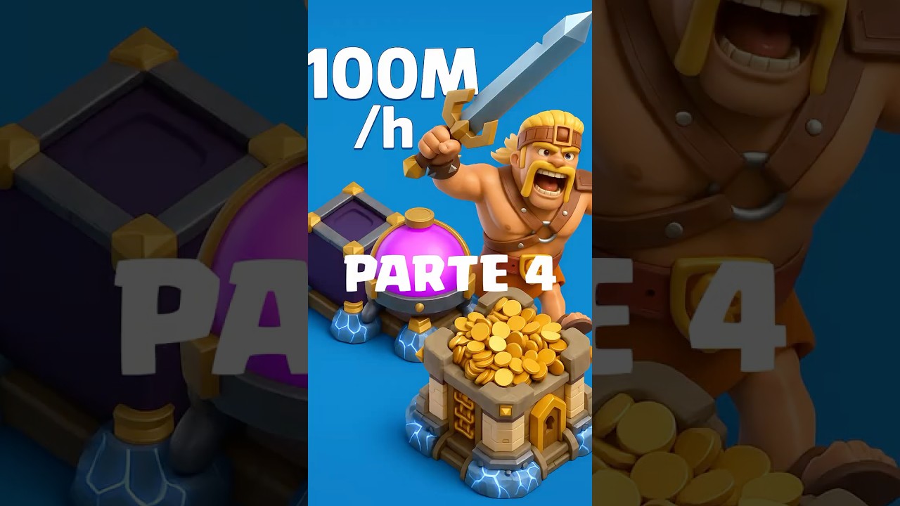 LA T&Eacute;CNICA DEFINITIVA de FARMEO | +100M/h | CLASH OF CLANS #clashofclans #shorts