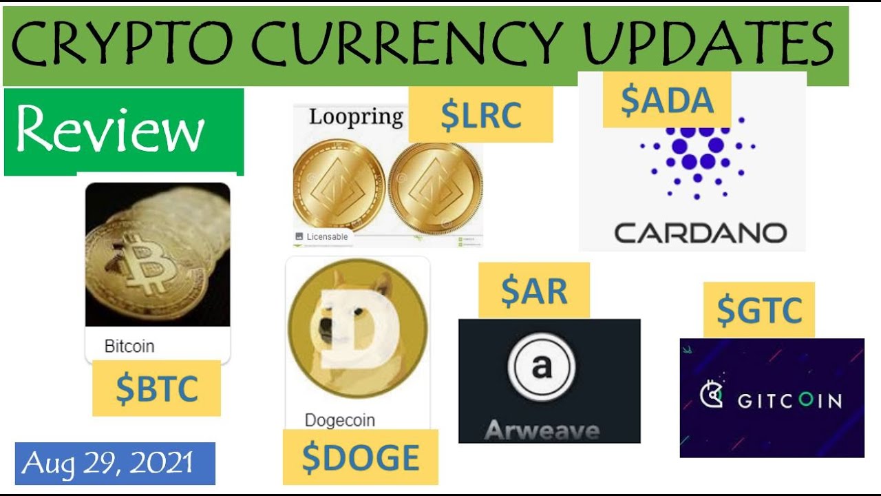 Crypto Currency Review: Aug 29, 2021