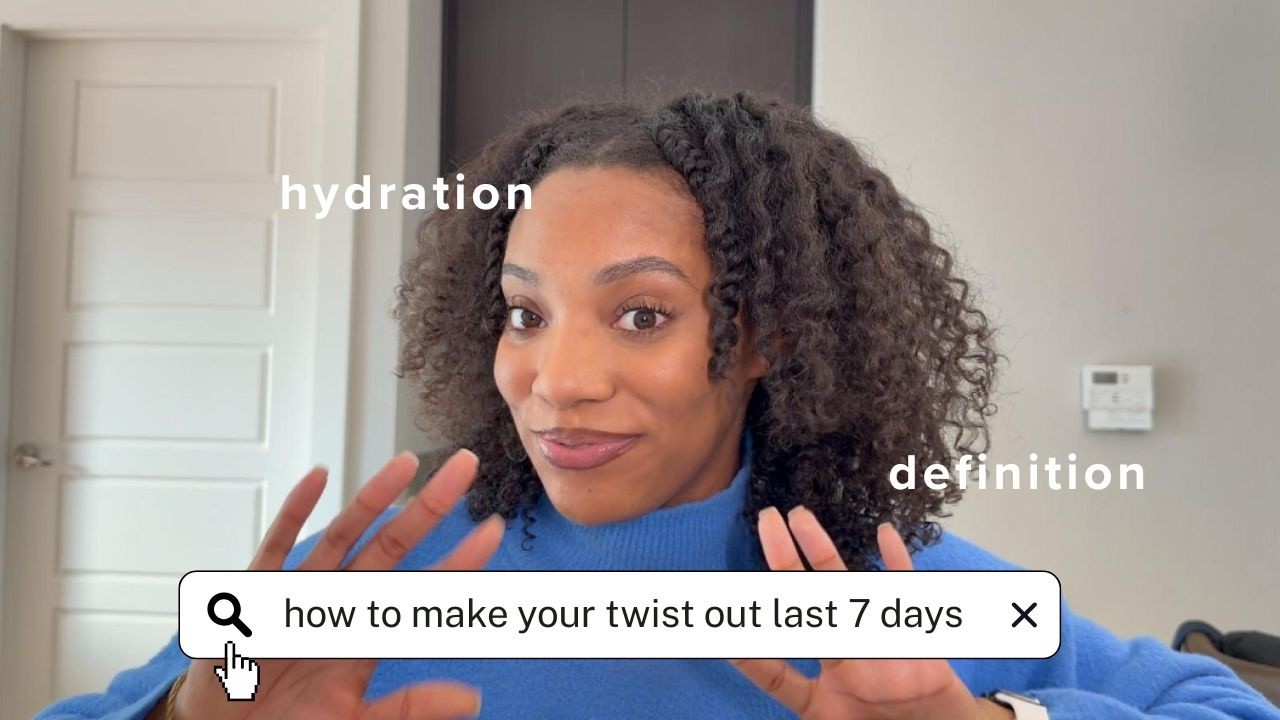 week in my natural hair ✰ the PERFECT twist out combo that lasts  7+ days