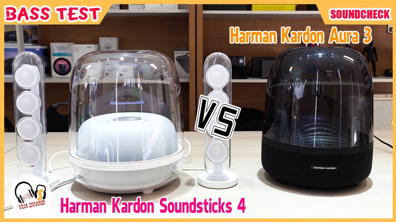 Harman Kardon Soundstick 4 & Aura Studio 3 l Who win ?!!!