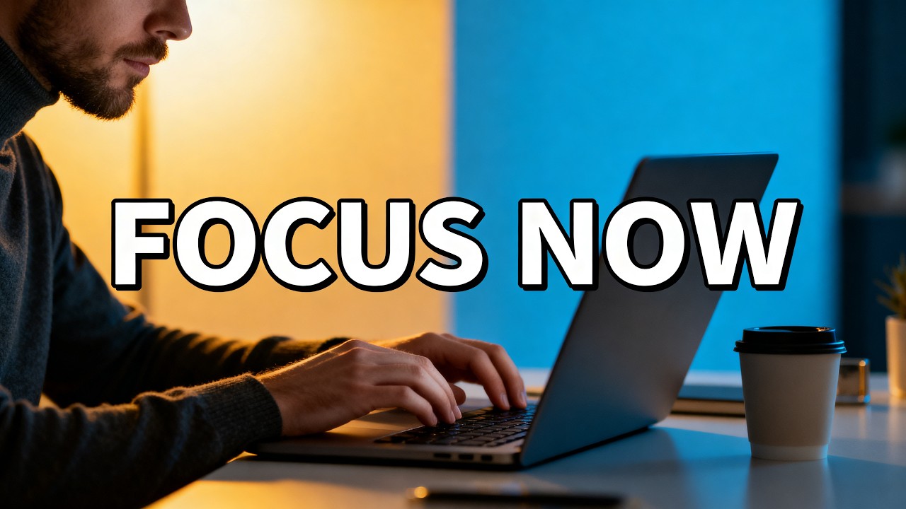 Deep Focus Mode 🔥 Productivity Music & Cinematic Workspace for Maximum Work Efficiency