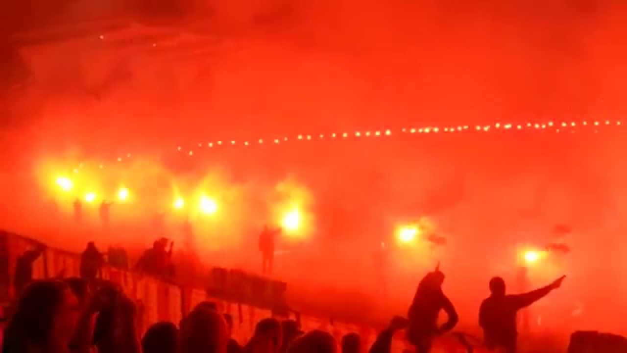 Abschiedsspiel Pyroshow Erfordia Ultras Steigerwaldstadion