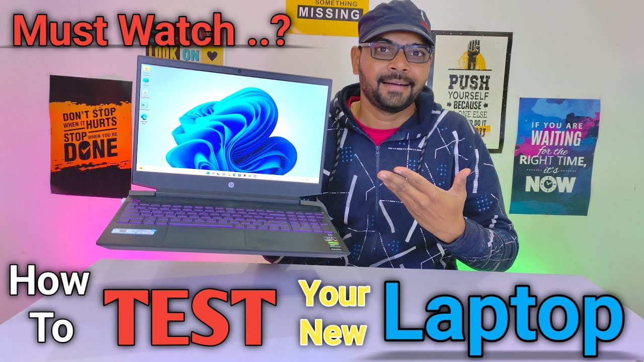 How to Check New Laptop After Before Buying ⚡Important Test On New Laptop ⚡