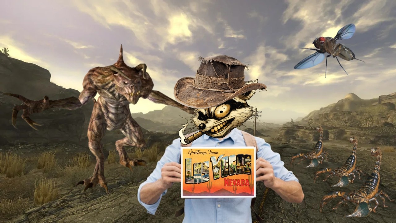 Taking stroll to New Vegas...easy it was not/Fallout New Vegas(exploring-no story)