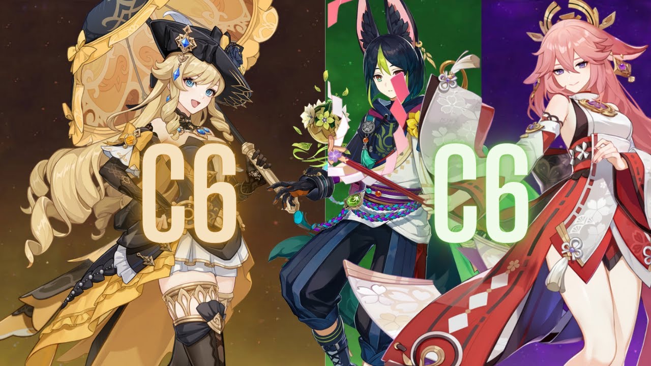 C6R5 Navia x C6 Yae Tighnari | 4.4 Spiral Abyss | Genshin Impact