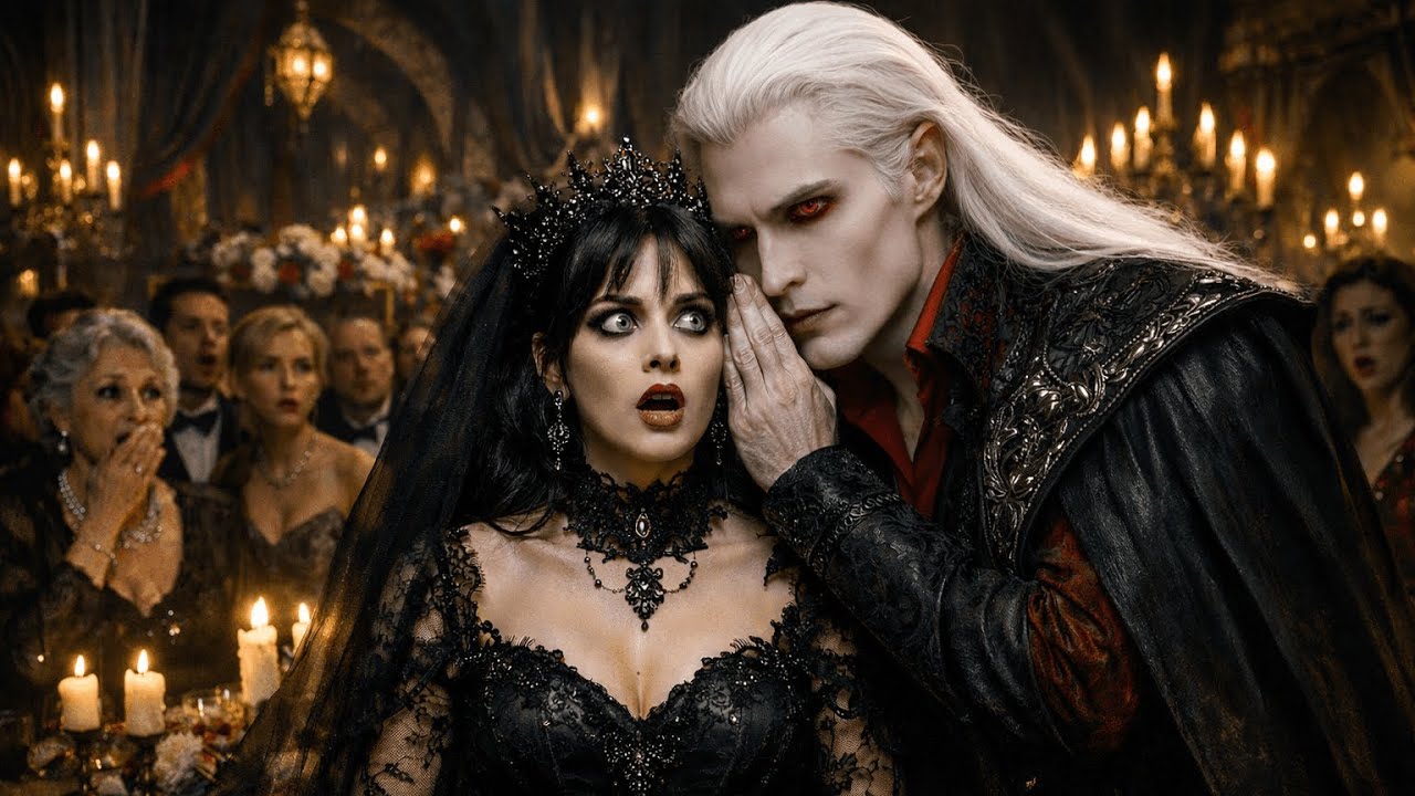 The Goth Bride Froze at the Altar When the Vampire King Whispered a Dark Secret