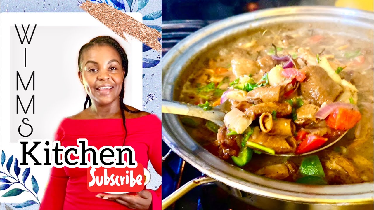 Jamaican Tripe and Beans