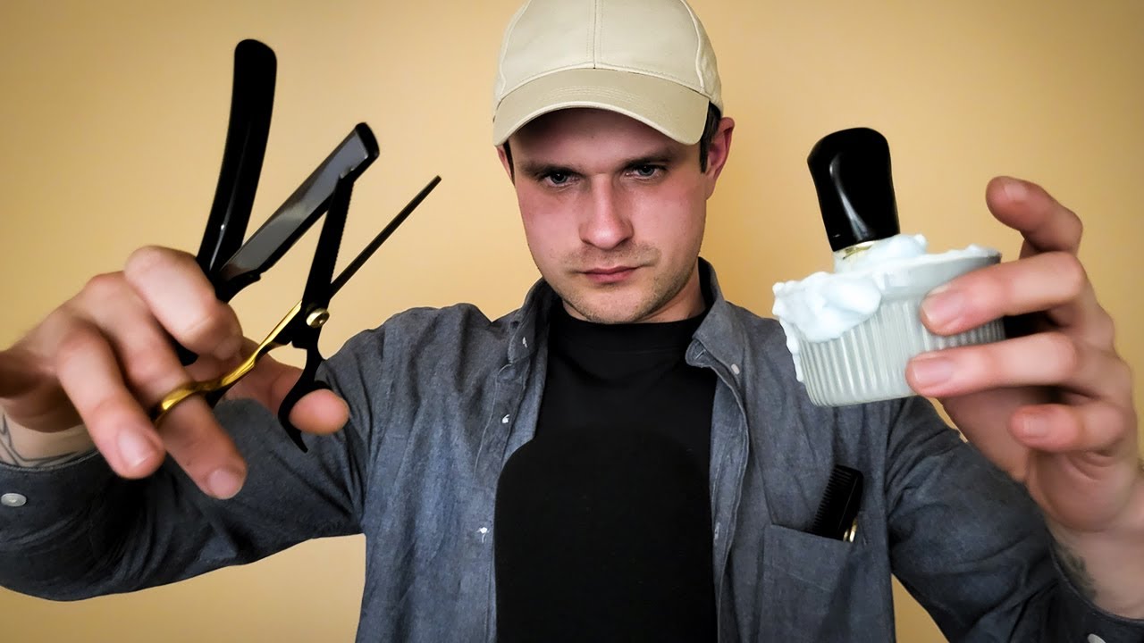 ULTRA FAST BARBERSHOP ASMR – (Very fast and aggresive)
