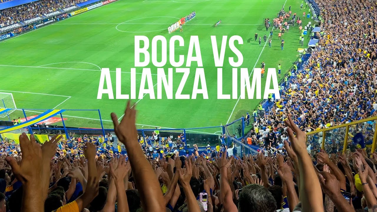 BOCA vs ALIANZA LIMA | IMPRESIONANTE ALIENTO DE LA 12 EN LA BOMBONERA