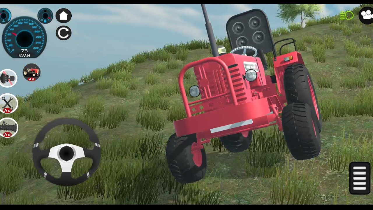 Mahindra Tractor Working in field area || Farming Simulator 22|| #tractor #gaming #3d