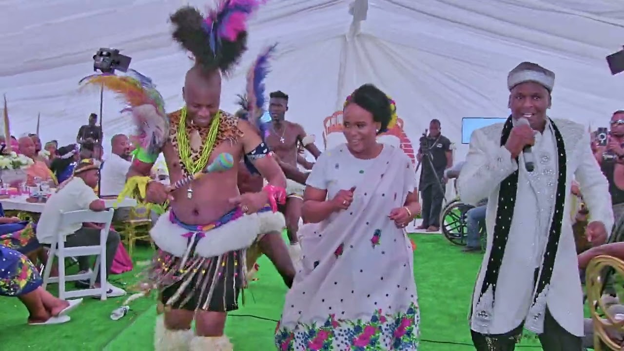 Benny Mayengani at Henry & Samkelisiwe Wedding - Thulamahashe