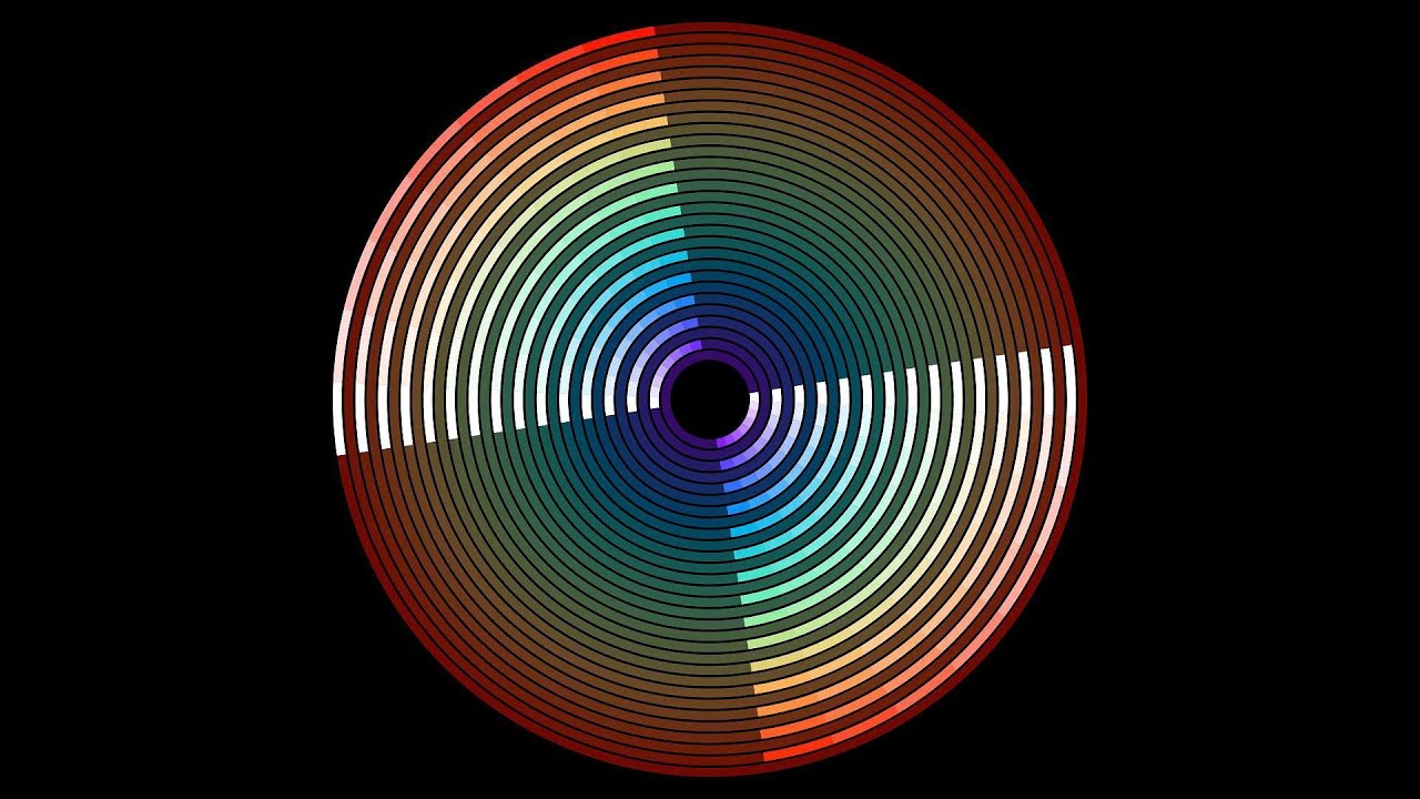 CRAZY Polyrhythms Visualization. #polyrhythms