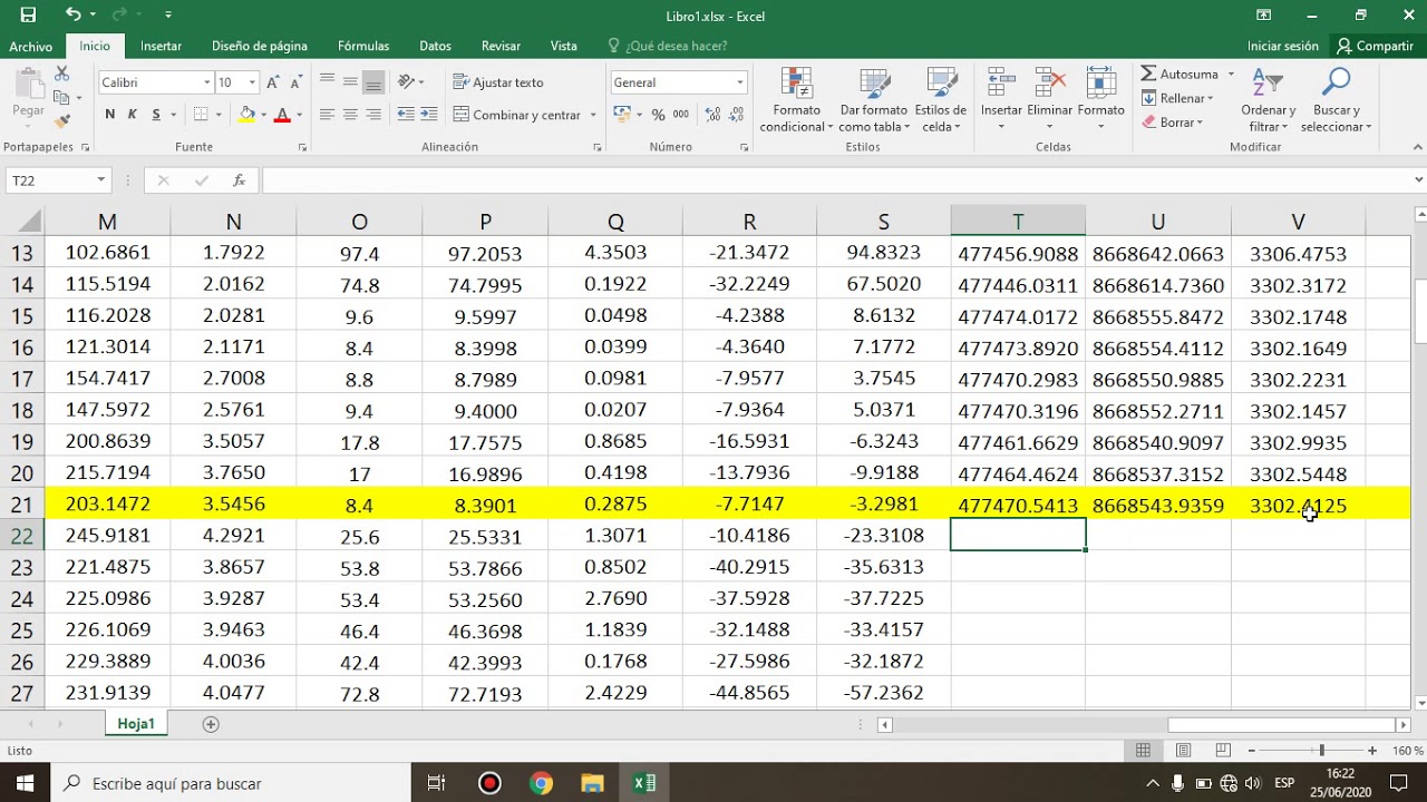 EXCEL PARA POLIGONAL ABIERTA CON TEODOLITO