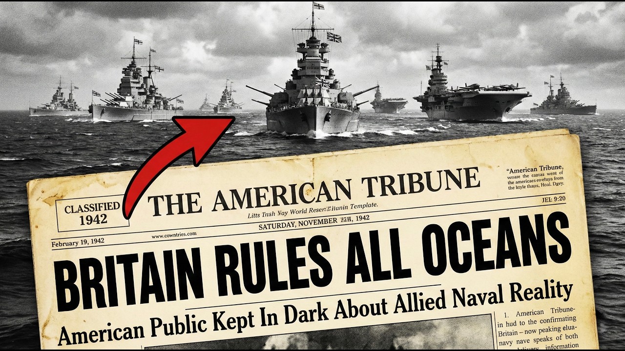 Britain Controlled Every Ocean In WWII — Nobody Teaches It