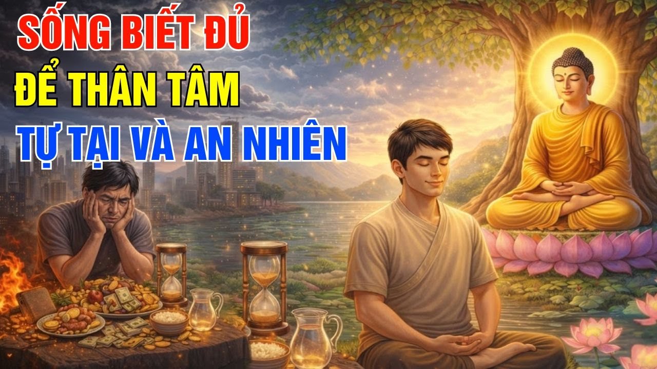 Lời Phật Dạy - Sống Biết Đủ Bí Quyết Giữ Thân Tâm Tự Tại, Cuộc Sống An Nhiên| Đạo Phật Đời Sống