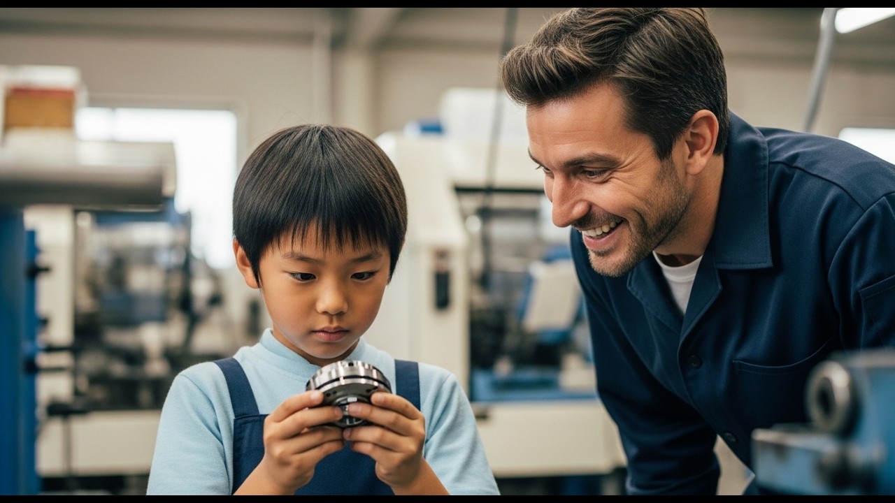 町工場の見学で日本の技術をバカにしたアメリカ人の技術者。だがその時、1人の小学生が取り出したのは、NASAからの…