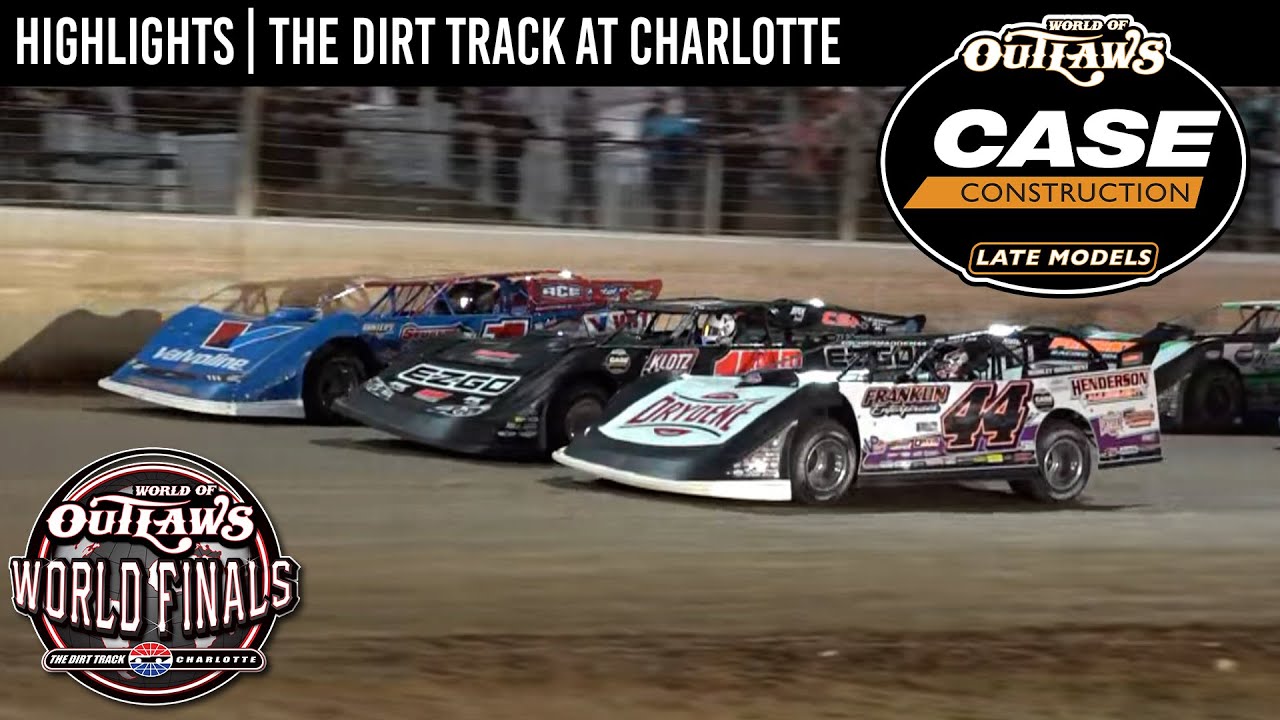 Финал конкурса CASE Late Models World of Outlaws. Шарлотт, 5 ноября 2022 г. | ГЛАВНОЕ