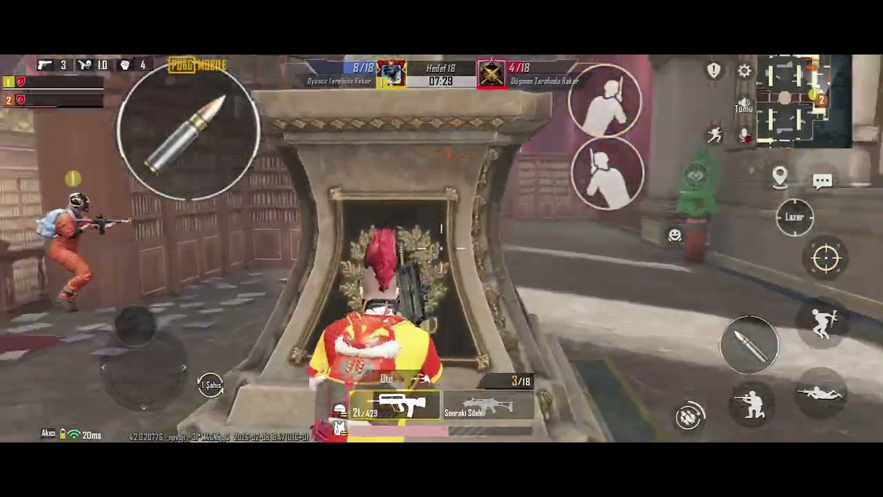 Evet arkadaşlar bugün pubg mobile oynuyoruz