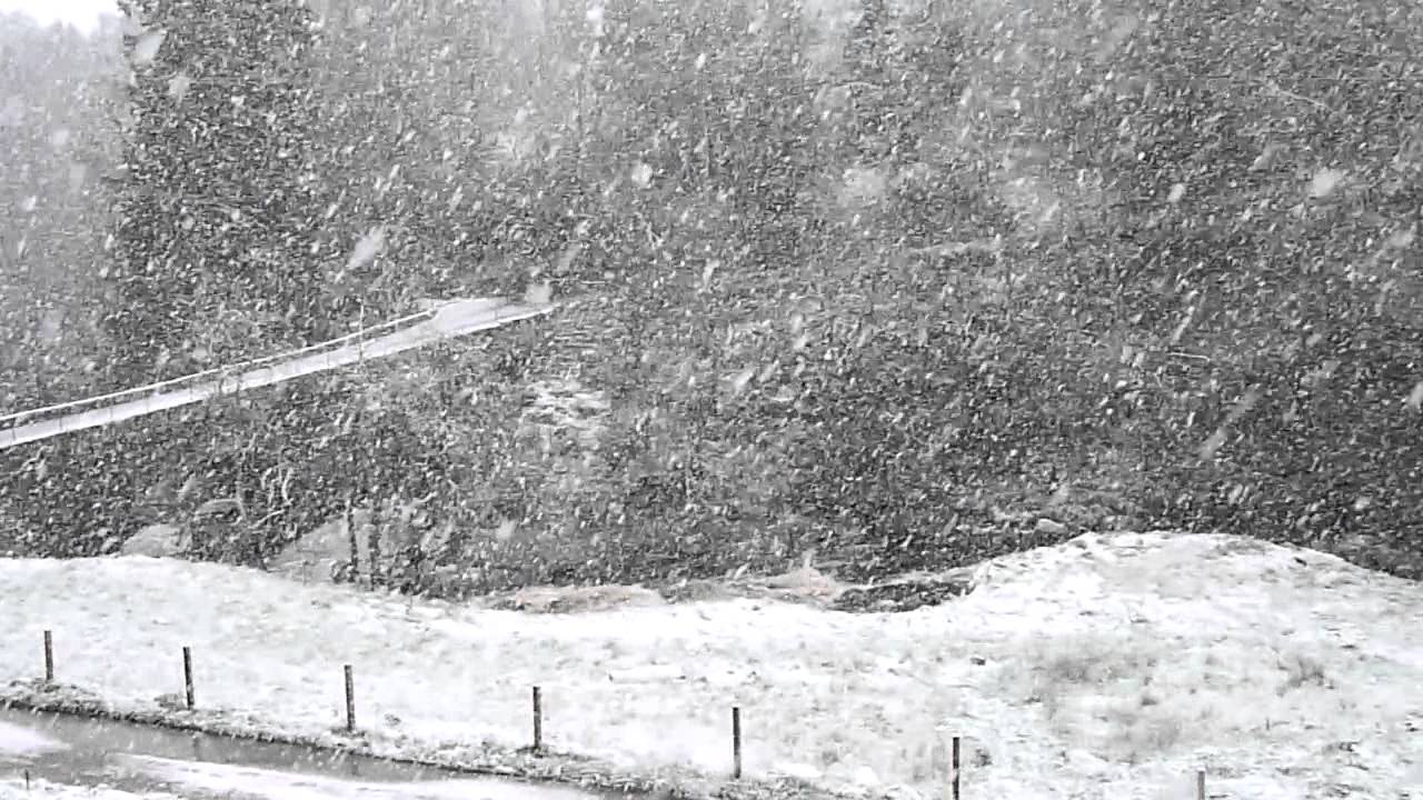 Snow at Feshiebridge Scotland