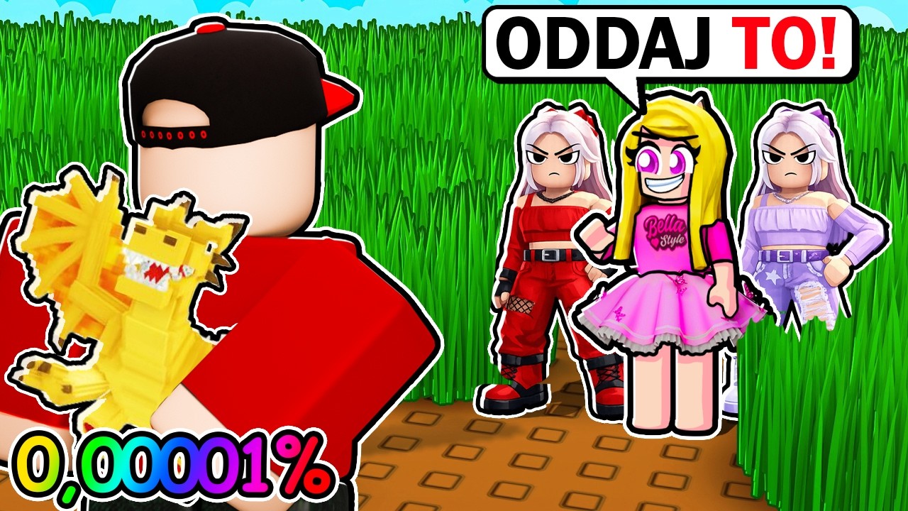 SKOSIŁEM 999,999,999 METRÓW TRAWY, żeby zdobyć TEGO BRAINROTA w Roblox...