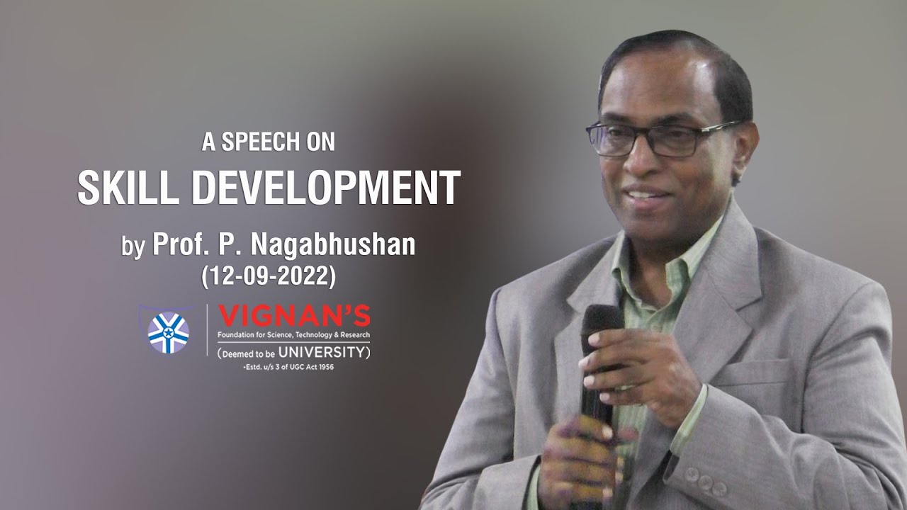 Skill Development Is the Real Education | Vignan’s University VC Prof. Nagabhushan Garu