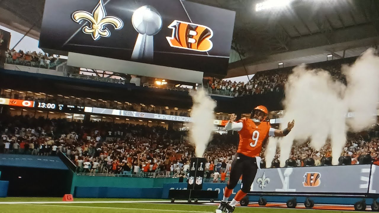 Madden NFL 26 Saints V.s. Bengals: Louisiana Bowl#ps5 #nfl #lsu #madden #maddencommunity #athlete 