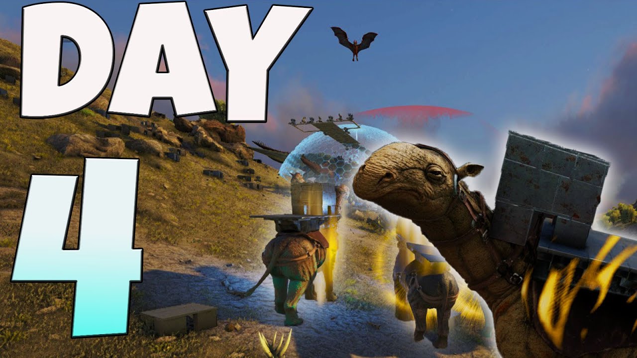 Notre plus GROS raid de 10h sur la Central Cave Island Ark-PvP