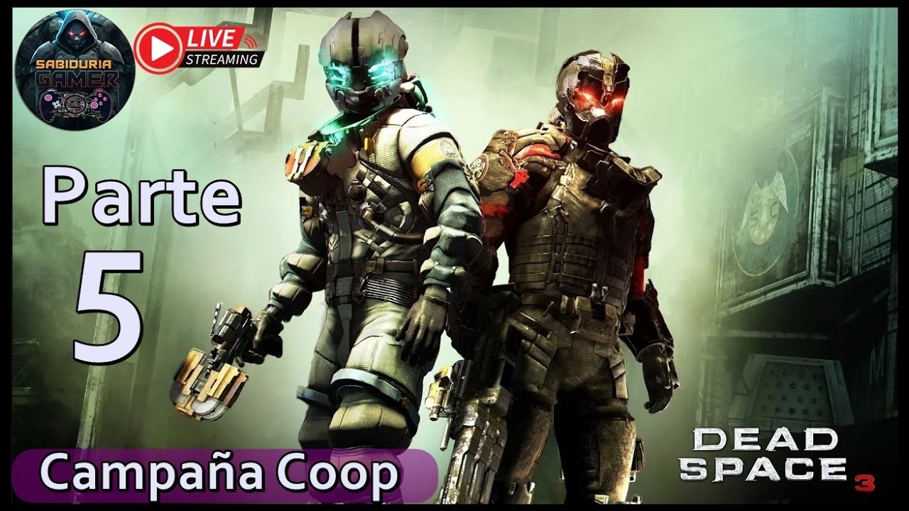 Dead Space 3 / Mision 12 / Caputilo 15 ARMANDO A ROSETE 😱☠ / Coop Online Campaña 🔴