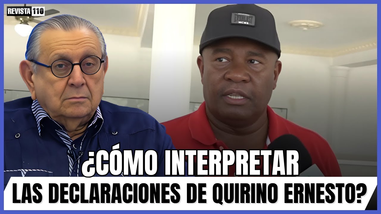 Julio Hazim: ¿Cómo interpretar las declaraciones de Quirino Ernesto Paulino?