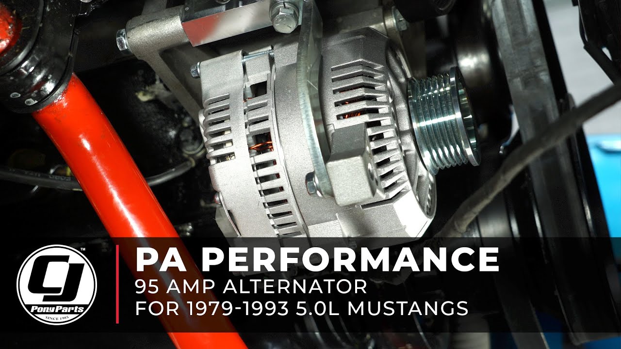 1979-1993 Mustang Install | PA Performance Alternator