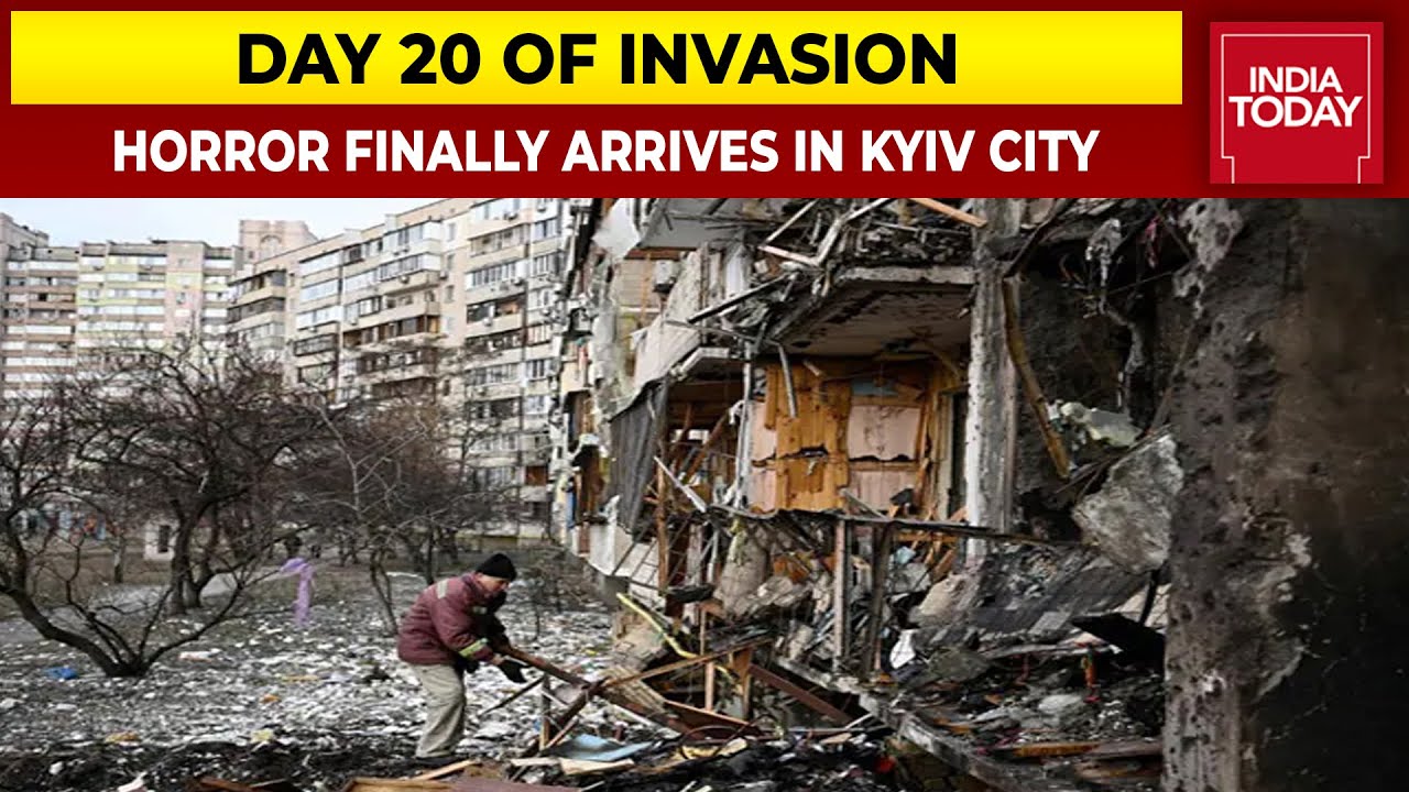 Kyiv Under Siege On Day 20 Of Invasion, Missiles Hit Nearly 10 Kilometres From Zelenskyy Location