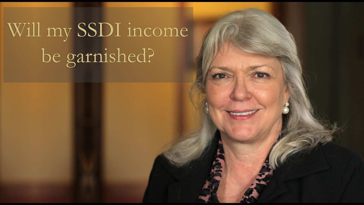 Will my SSDI income be garnished?