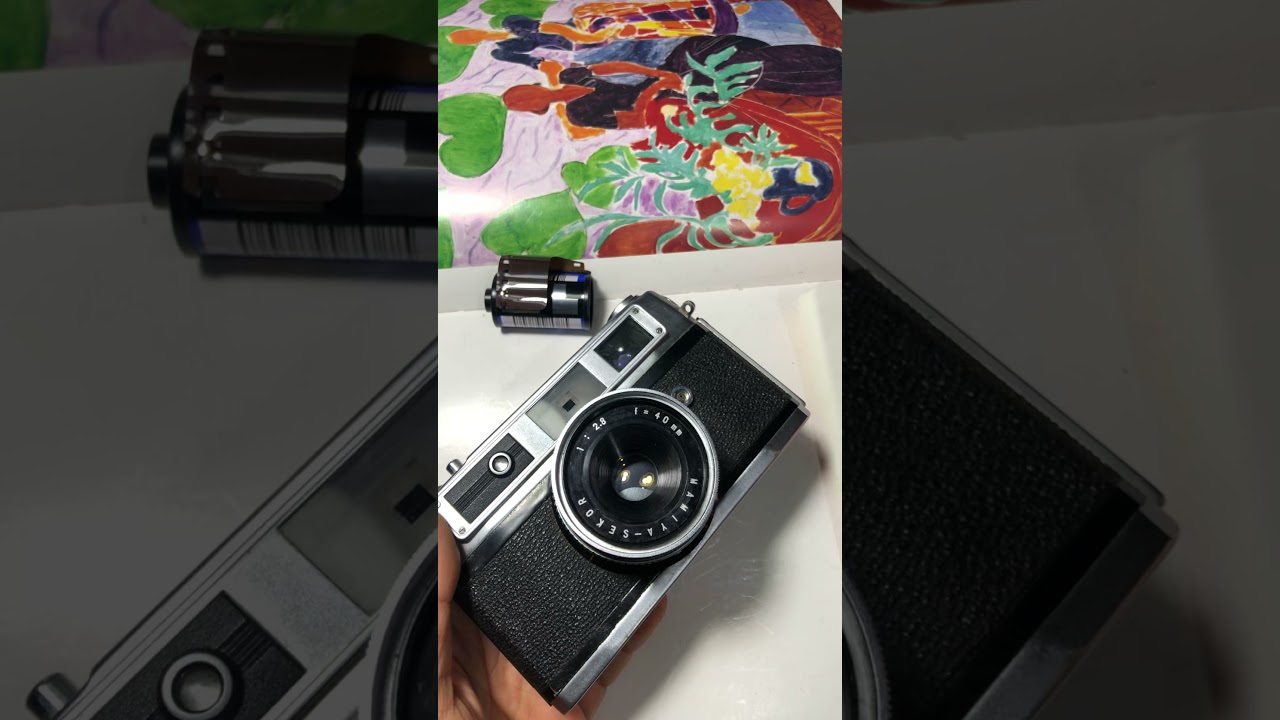 Mamiya 35d 35mm film camera rangefinder how to use and load a film