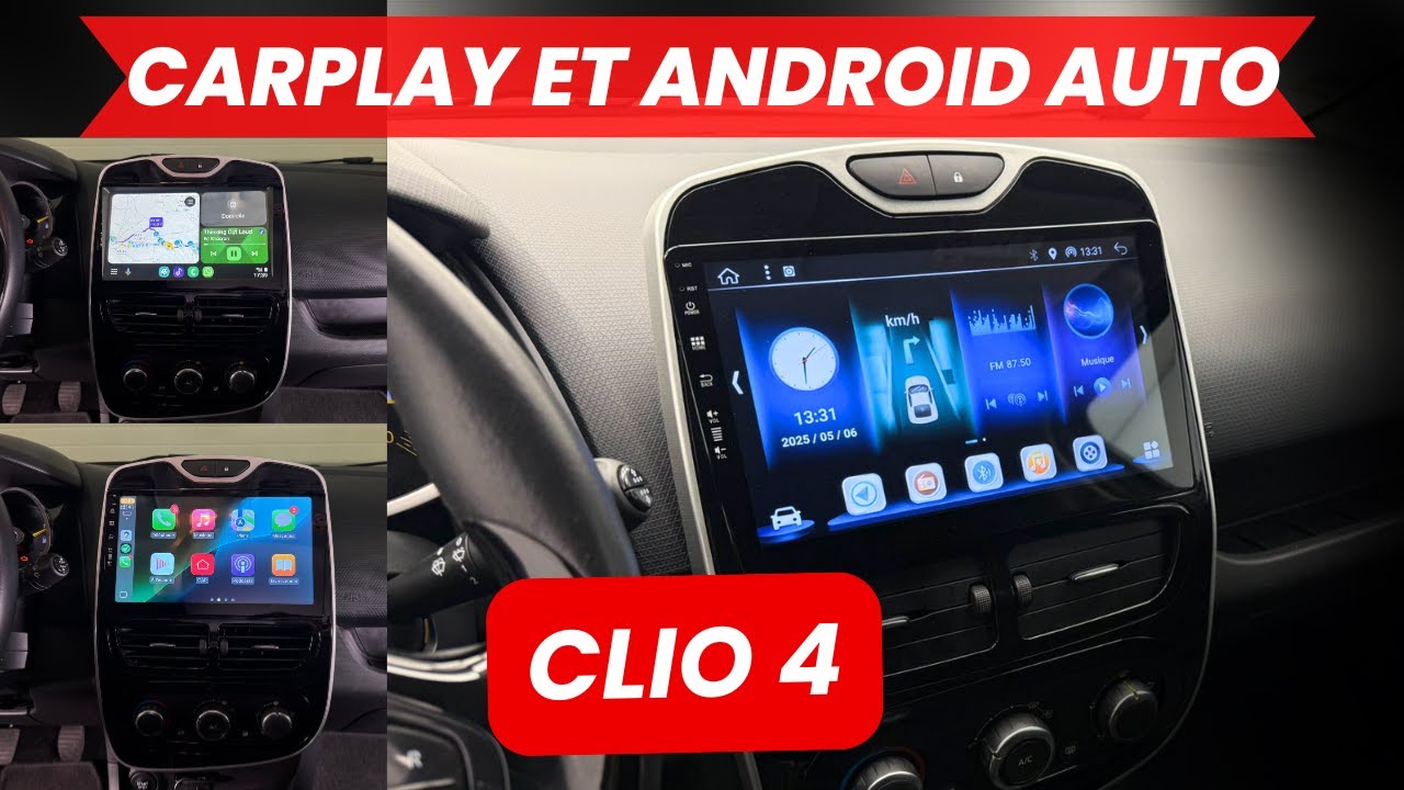 Ajouter carplay et android auto sur clio 4