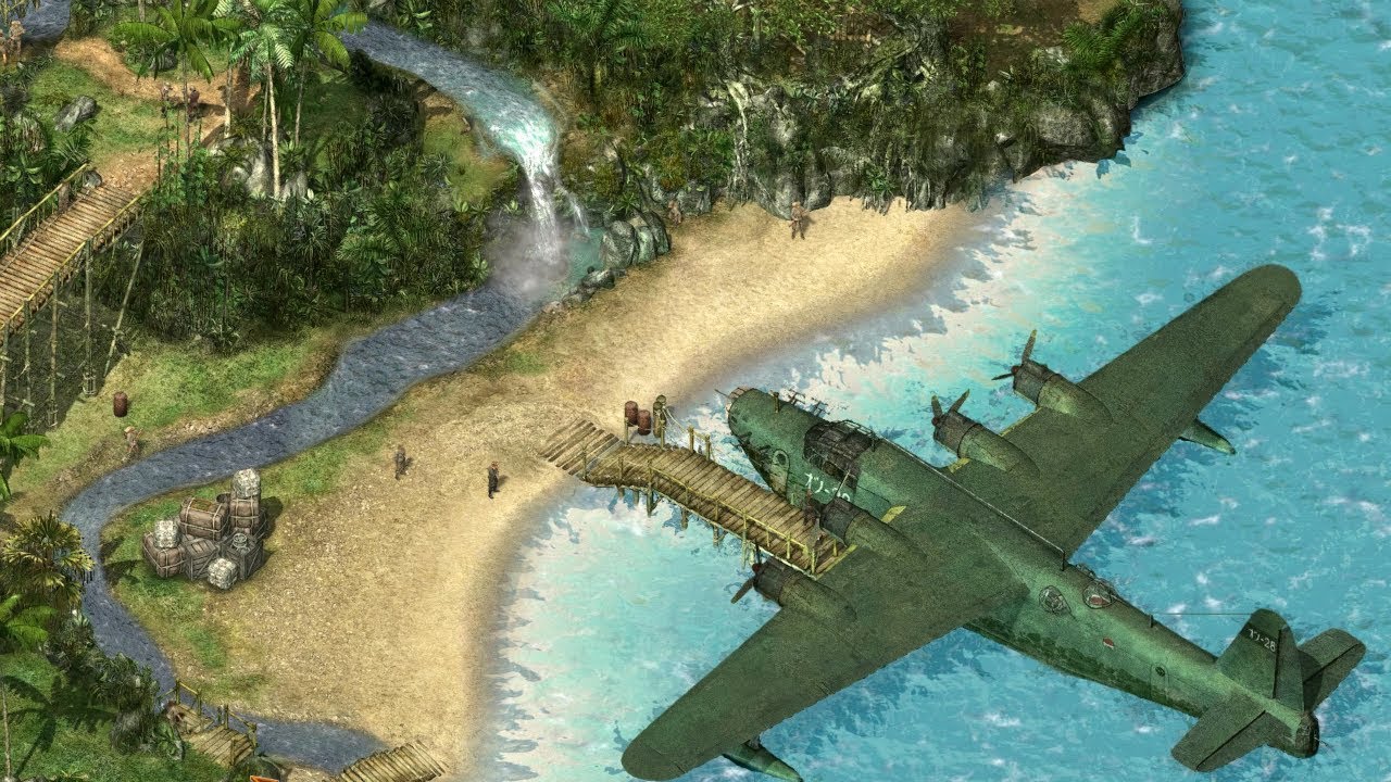 Commandos 2 HD Remaster — The Guns of Savo Island | Скрытное прохождение (ОЧЕНЬ СЛОЖНО)