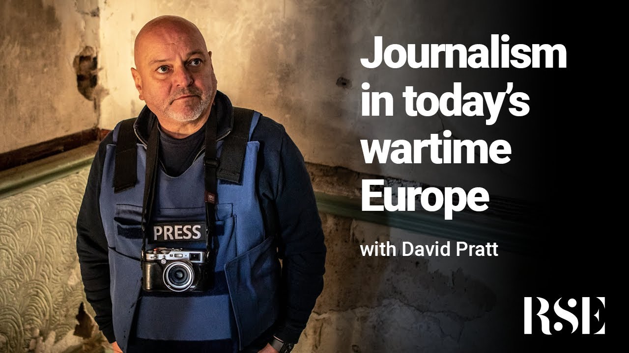 Journalism in today's wartime Europe | with David Pratt